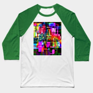 Abstract Weird Thing Baseball T-Shirt